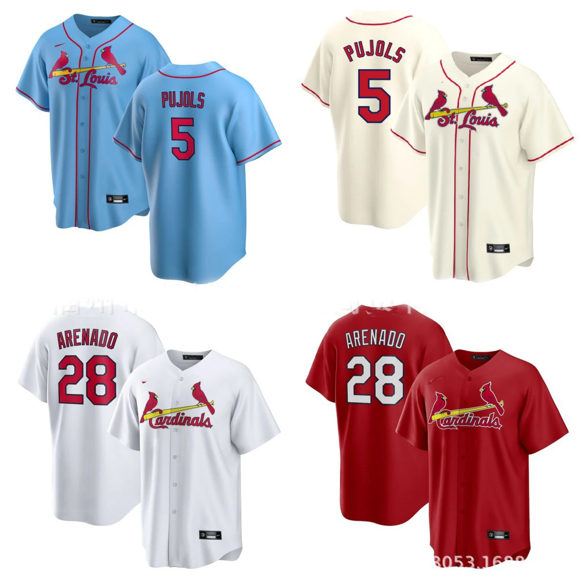 

Футболка мужская бейсбольная с коротким рукавом и вышивкой