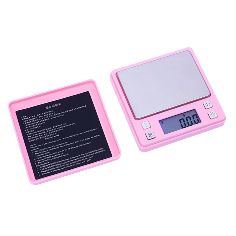 

Mini Digital Weight Scale for Jewelry Gram Scale LCD Blue Backlight Dispaly 6 Units Conversion Low Battery Indicator