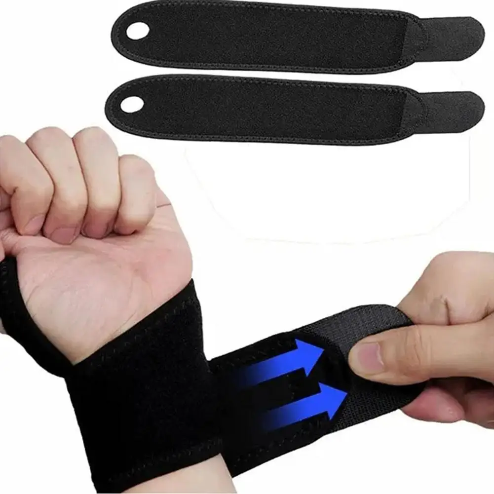 

1 Pair Adjustable Arthritis Wrist Braces Thumb Support Protector Thumb Brace Splint Hand Wrist Supports Black