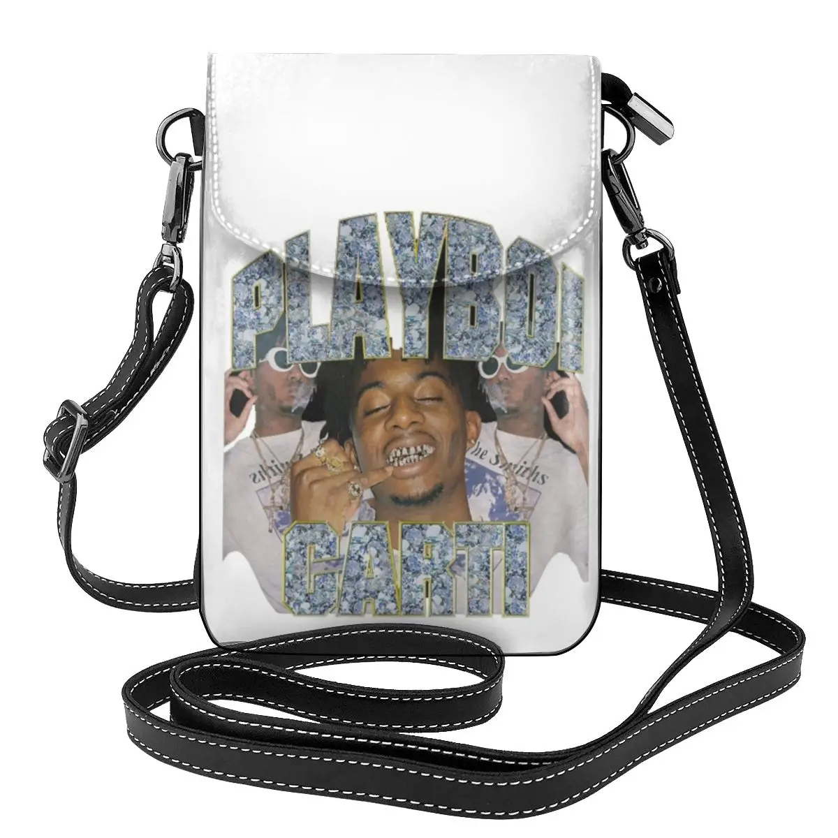 

Винтажная женская сумка через плечо playboi carti galaxy, кожаная деловая сумка