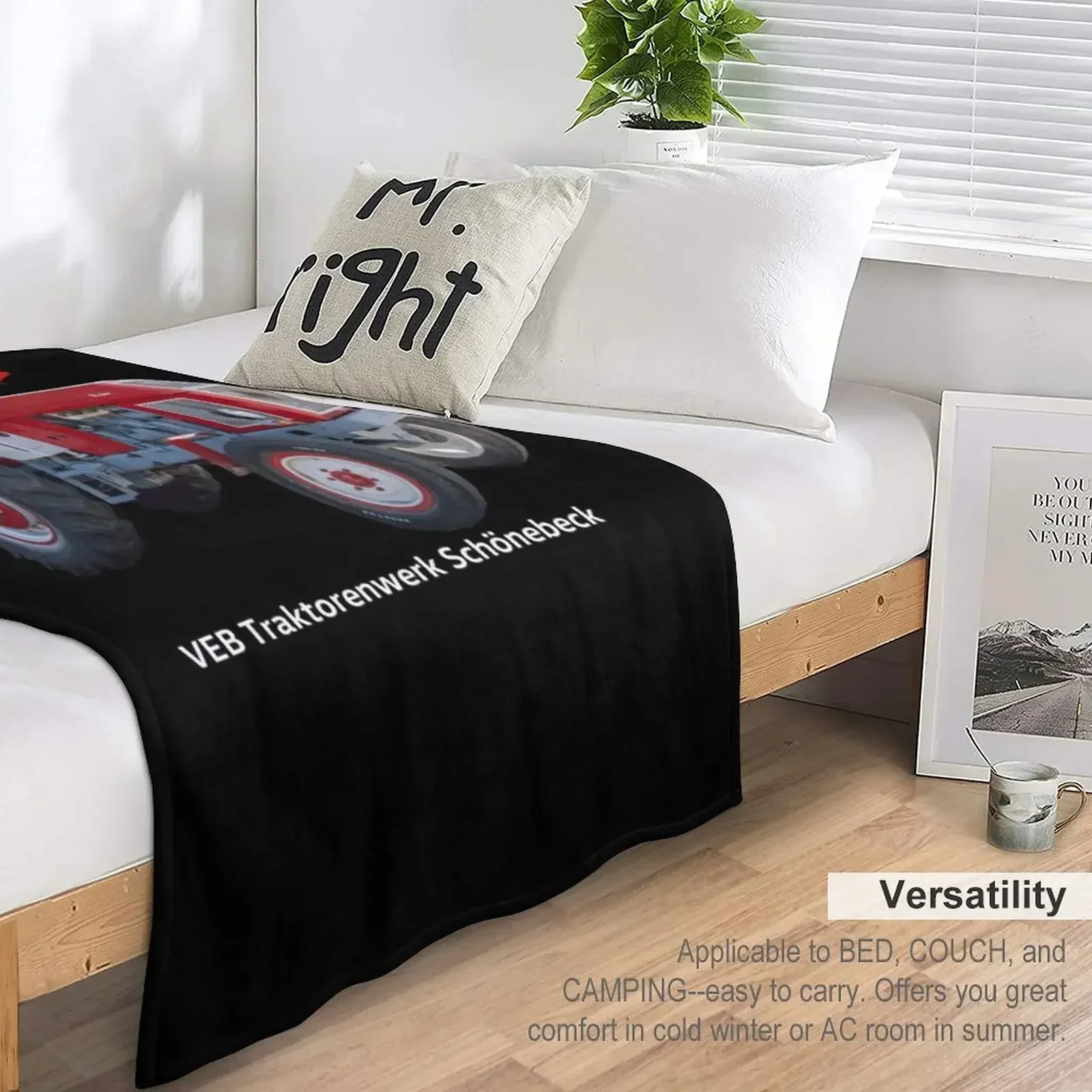 Трактор прогресс ZT300 от тракторной фабрики VEB Sch?nebeck Плед Полярные покрывала для