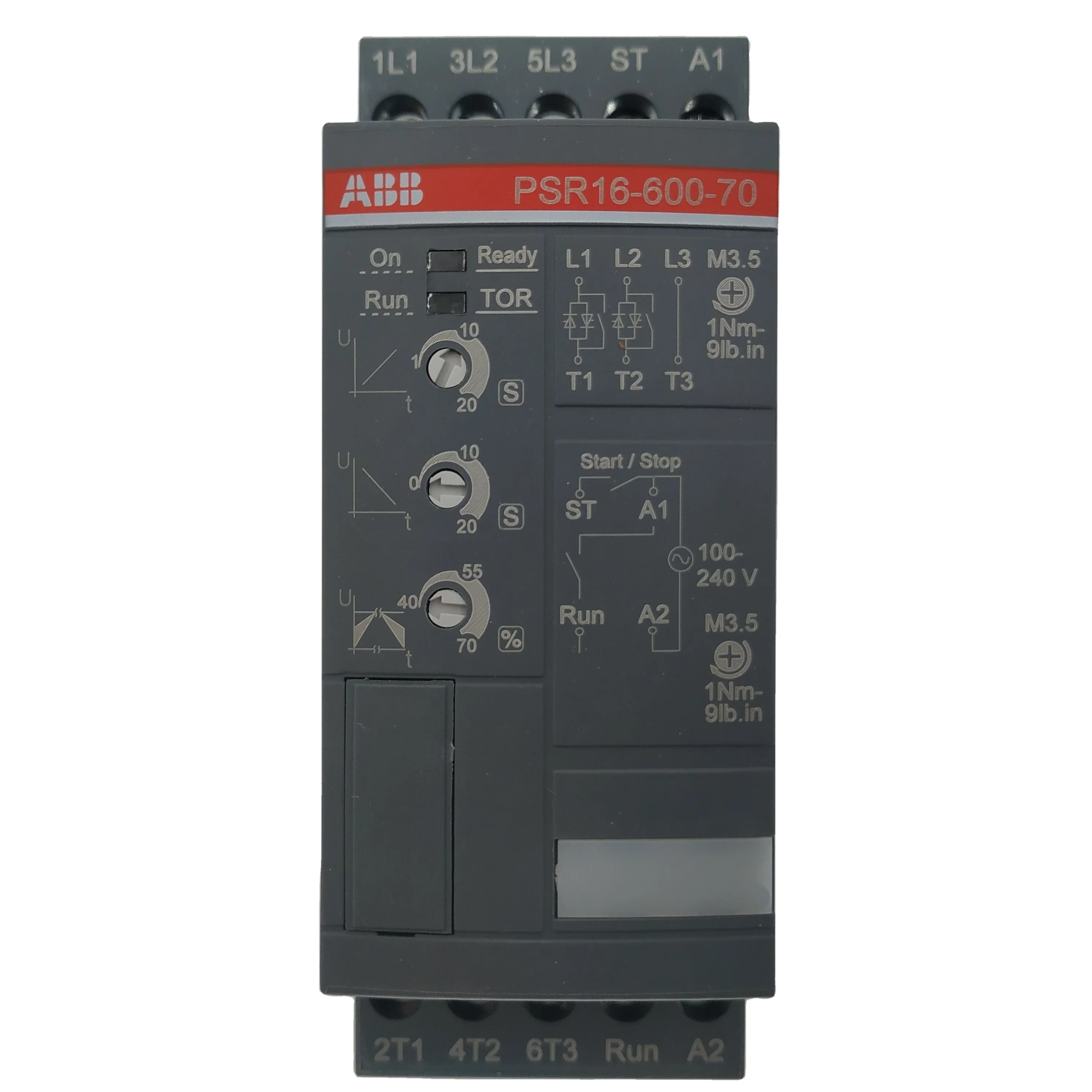 PSE250-600-70-1 Софтстартер ASEA серии PSE 250A 132 кВт номинальное рабочее напряжение 208–600 В
