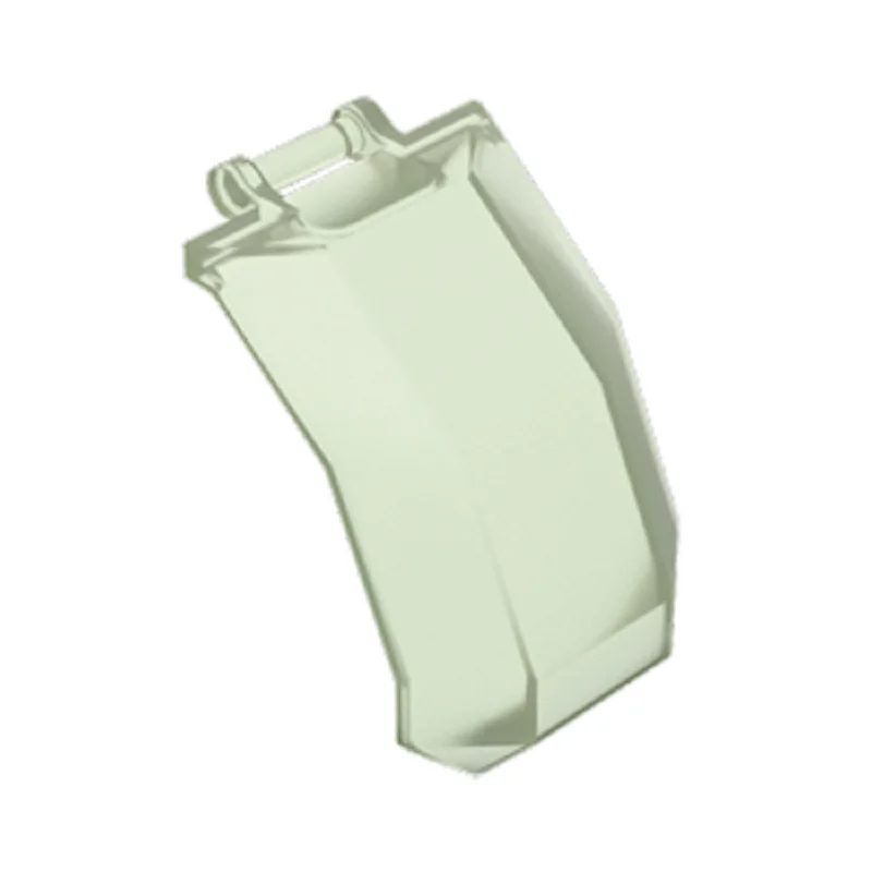 

1PCS High-Tech Assemble Particle 11289 4x4x4 2 / 3 Handle Windshield Bricks Building Blocks Replaceable Parts Gift Toy