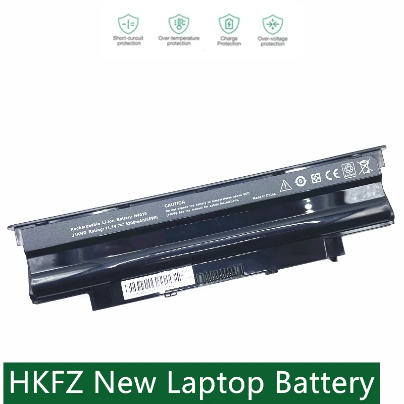 

Новый аккумулятор для ноутбука HKFZoem J1KND для DELL Inspiron N4010 N3010 N3110 N4050 N4110 N5010 N5010D N5110 N7010 N7110 M501 M501R 11,1 В