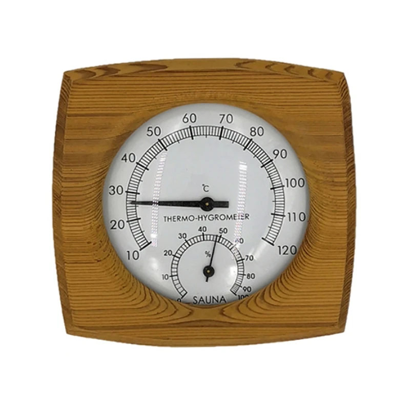 

Sauna Hygrothermograph Thermometer Hygrometer Sauna Room Accessory For House Offices Workshops Schools Market Warehouses