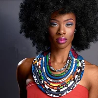 african accessories for women bohemia style women necklaces pendants rope chain statement necklace pendant for gift wys01