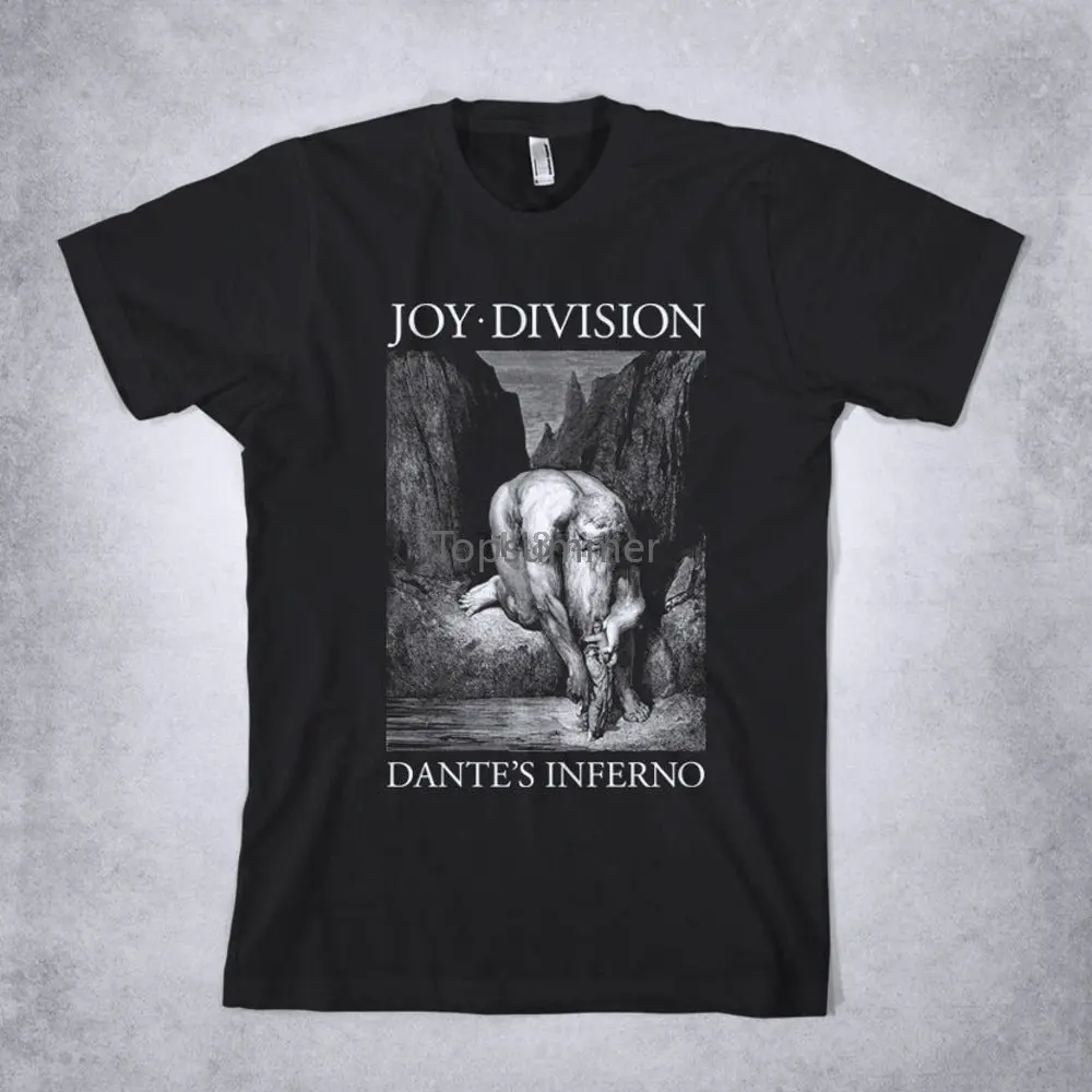 

Joy Division T Shirt Dantes Inferno Joy Division Shirt Gothic Shirt Ian Curtis Post Punk Shirt Unknown Pleasures Goth Shirt