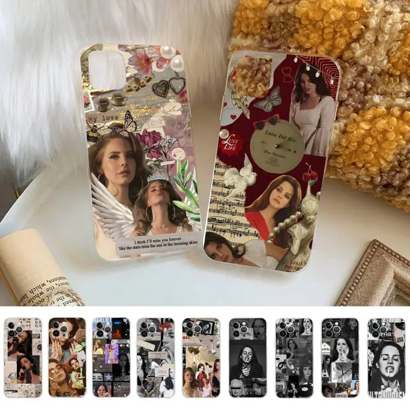 Lana Del Rey Lust for Life Phone Case Silicone Soft for iphone 14 13 12 11 Pro Mini XS MAX 8 7 6 Plus X XS XR Cover