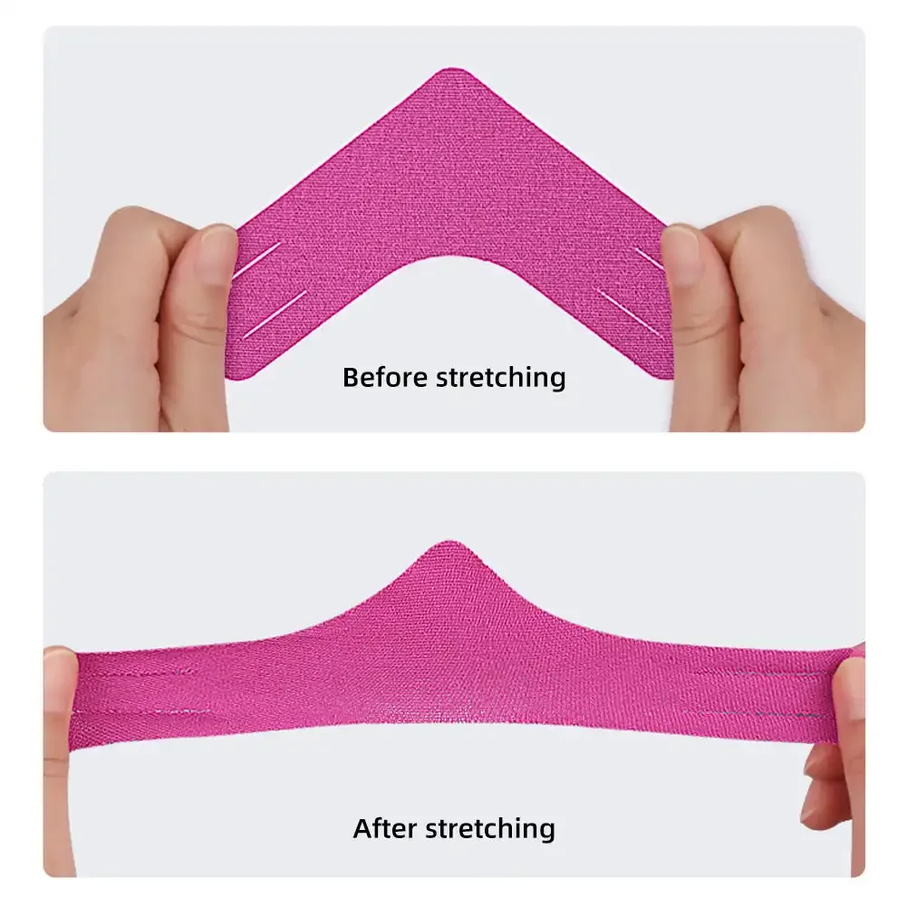 5 шт. V-образные мышечные пластыри многофункциональные баскетбольные