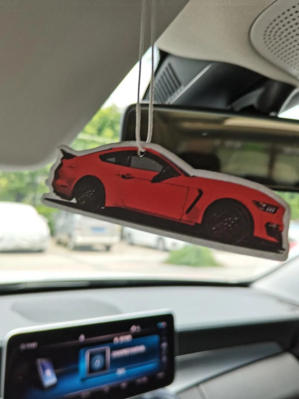 Брелок для автомобиля FORD Mustang модификация модели комиксов JDM освежитель воздуха