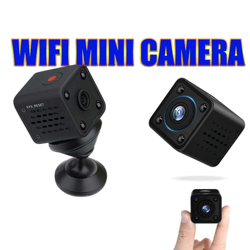 

Мини-камера видеонаблюдения портативная с поддержкой Wi-Fi