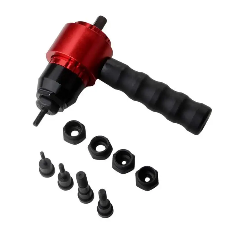 

Quick Conversion Tool M3-m8 Insert Nut Pull Riveting Tool Detachable Drill Bit Adapter For Electric Drill/hand Wrench Aluminum