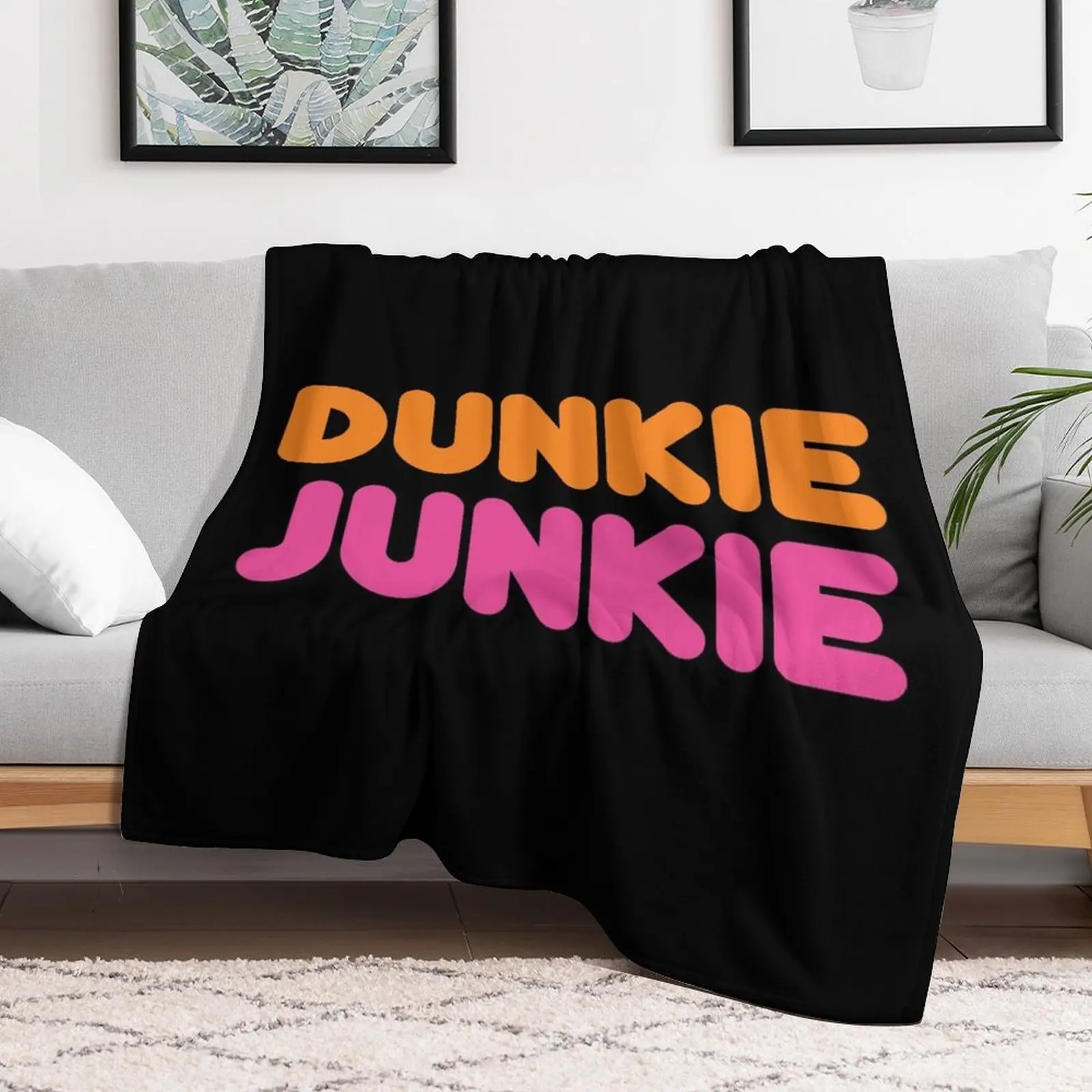 Тонкое роскошное утолщенное одеяло Dunkie Junkie