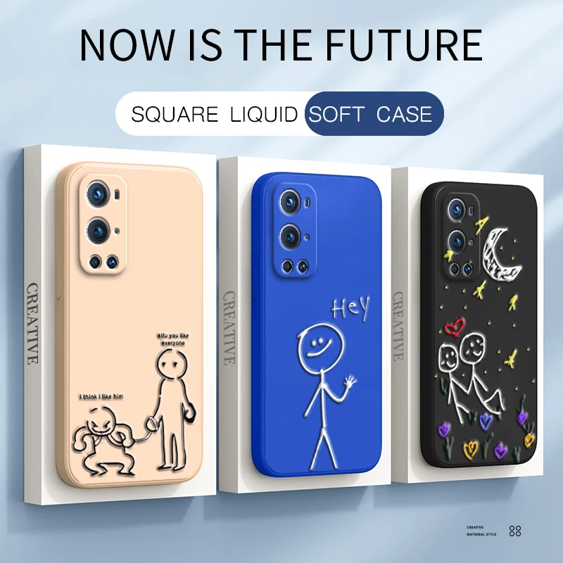 

Оригинальный ударопрочный чехол для телефона, задняя крышка для Oneplus 9 Pro 9R 9RT, 5G, милый, 3D, для девочек, жидкий силикон, броня, Oneplus9 R RT, Fundas