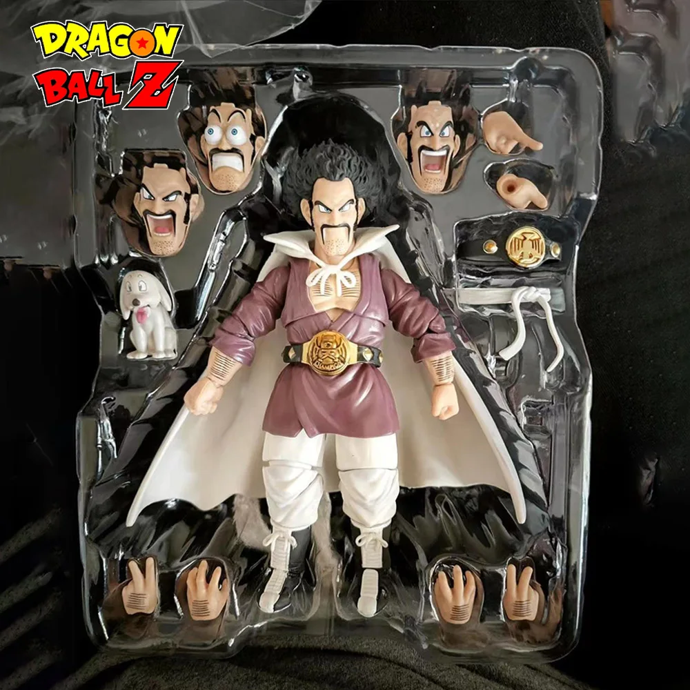 15CM Dragon Ball Z S.H.Figuarts Mr. Satan DBZ Anime Figures Pvc Action Figure Gk Figurine Statue Model Decoration Collection Toy