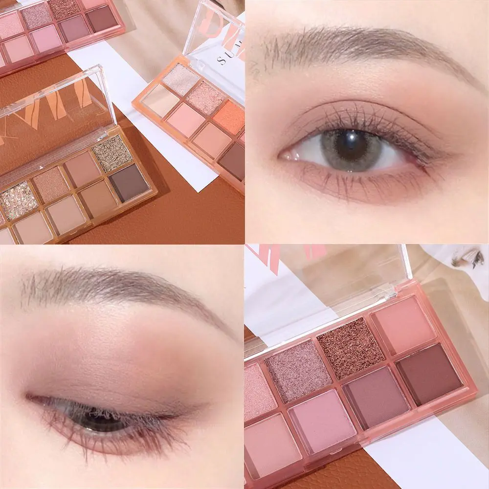 

10 Colors Eyes Makeup Fashion Eyeshadow Palette Matte Eyeshadow Palette Glitter Eye Shadow Beauty Make Up Set Cosmetics