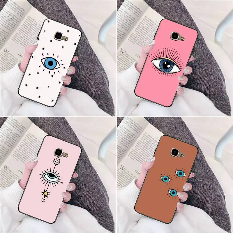 

Lucky Eye Blue Evil Eye Phone Case For Samsung Galaxy A51 A50 A71 A21s A31 A41 A10 A20 A70 A30 A22 A02s A13 A53 5G Cover Coque
