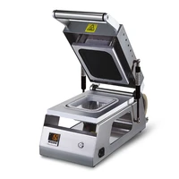 ds 2 food tray sealing machine heat manual sealing packing machine