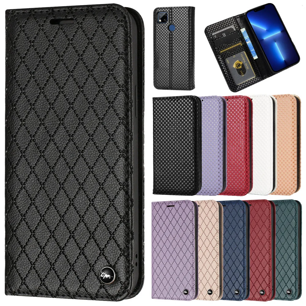 

Магнитный телефонный чехол-книжка 10 А для Funda Xiaomi Redmi 10A 9C NFC, чехлы Xiomi, роскошный бриллиантовый кошелек, флип-чехол, задняя крышка, сумка для к...