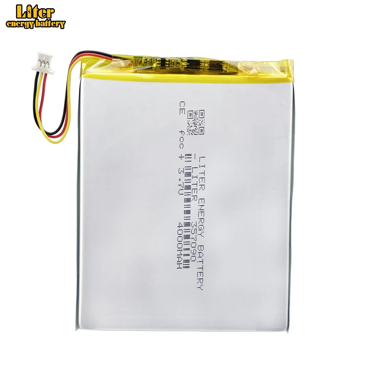 3-wire Connector 357090 3.7V 4000mAh Rechargeable Lithium Polymer Lipo Li-ion Battery For Tablet PC E-book Medical Equipment