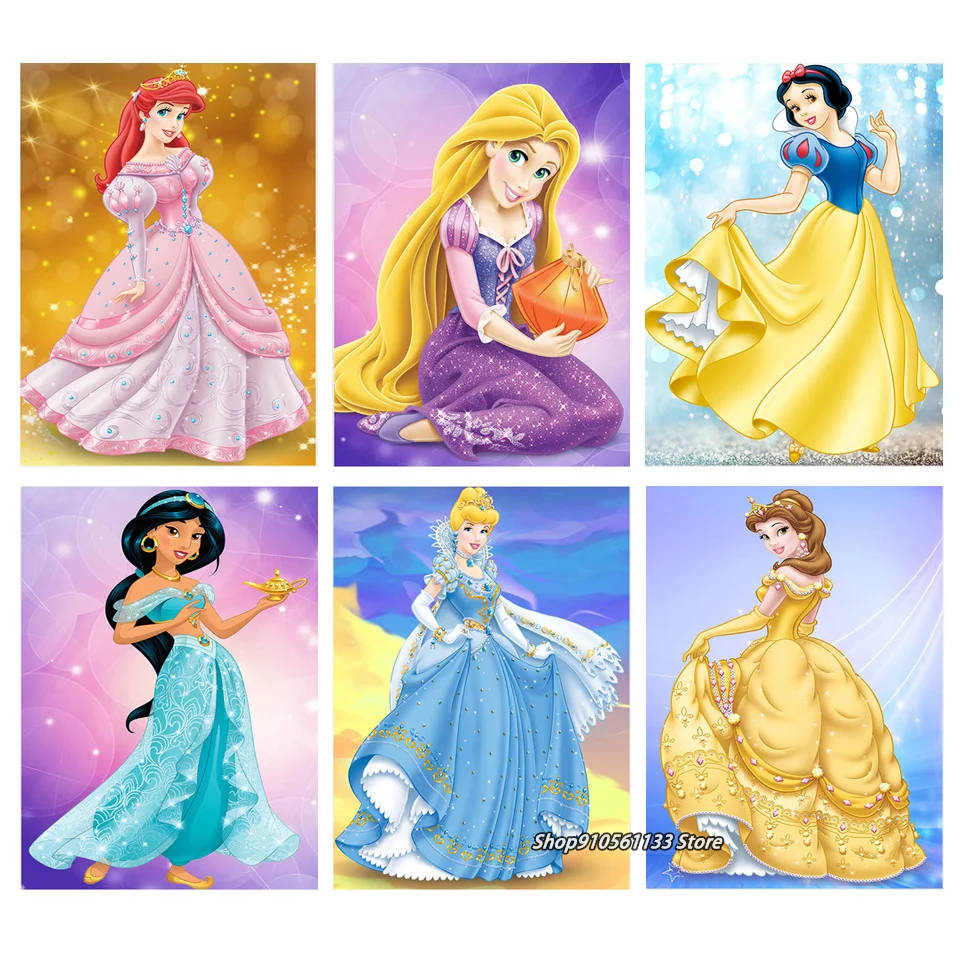 

Алмазная живопись Disney 5d Микки Маус принцесса Мультяшные персонажи Сделай Сам Алмазная аниме мозаика для детей Новогодний подарок DSN020