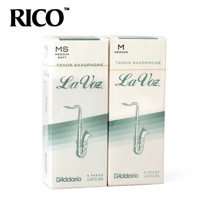 Трости для тенор-саксофона RICO La Adri / Bb прочные средние мягкие 5 шт.