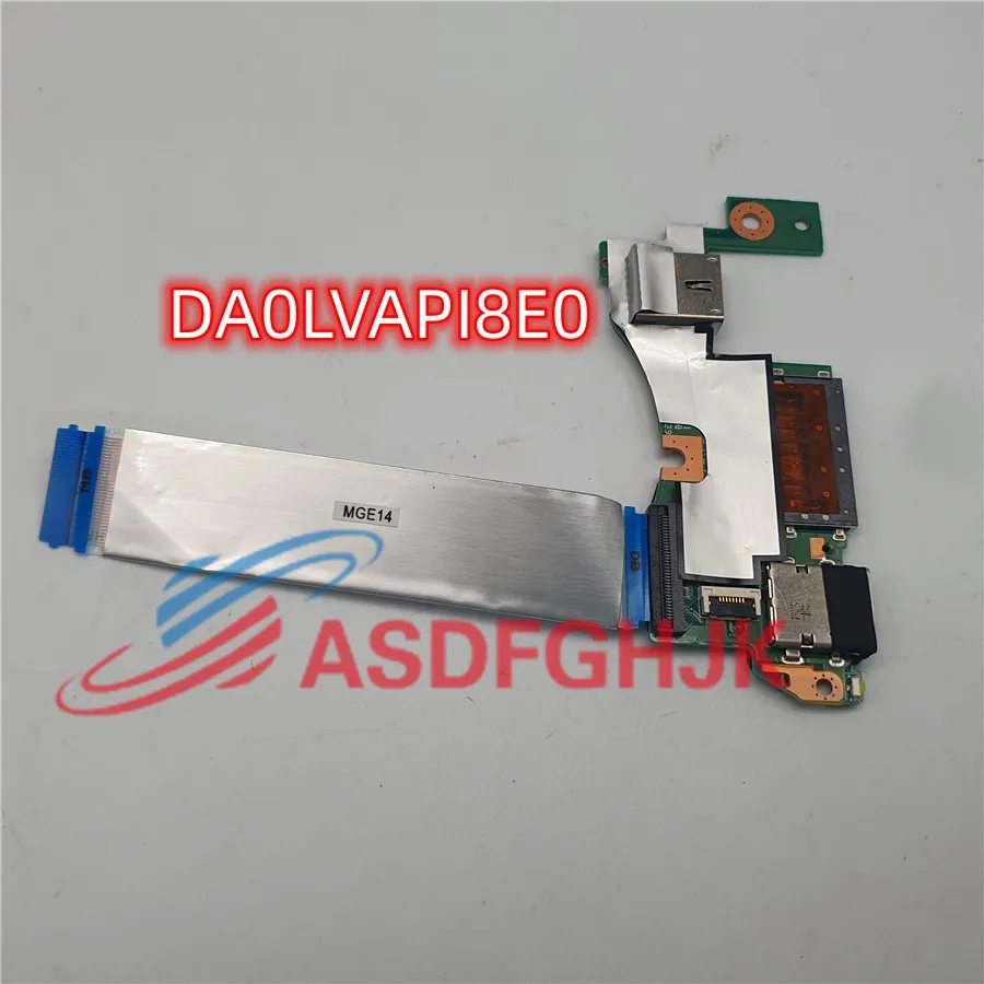 

original For Lenovo Thinkbook 14-IIL 14" Card Reader USB Board w/ Cable DA0LVAPI8E0 test ok