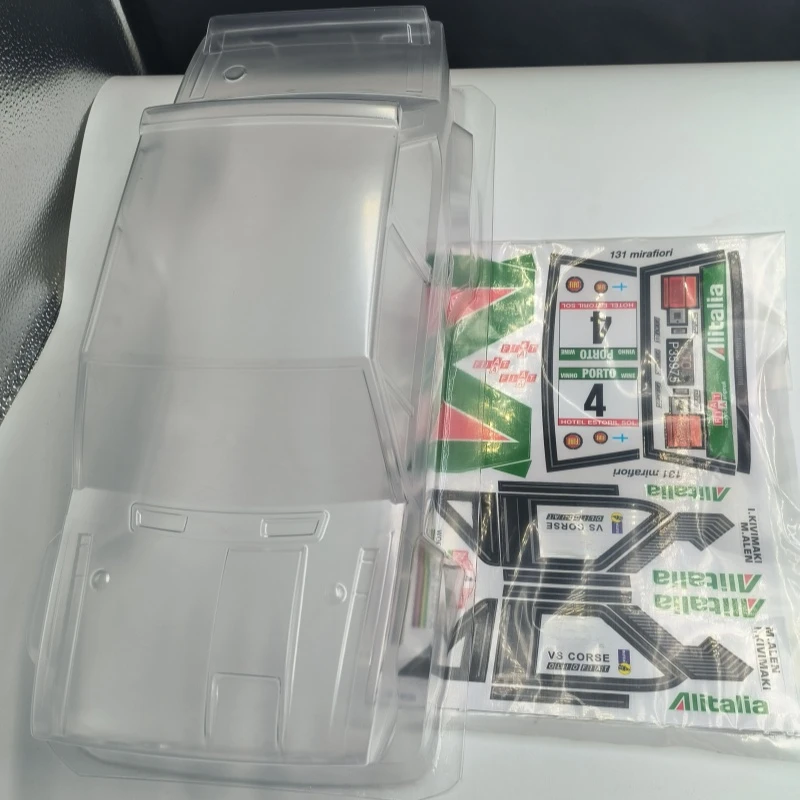 Плоский корпус TC131 1/10 131 раллийный автомобиль 190 мм x 257 Tamiya TT01 TT02 RC