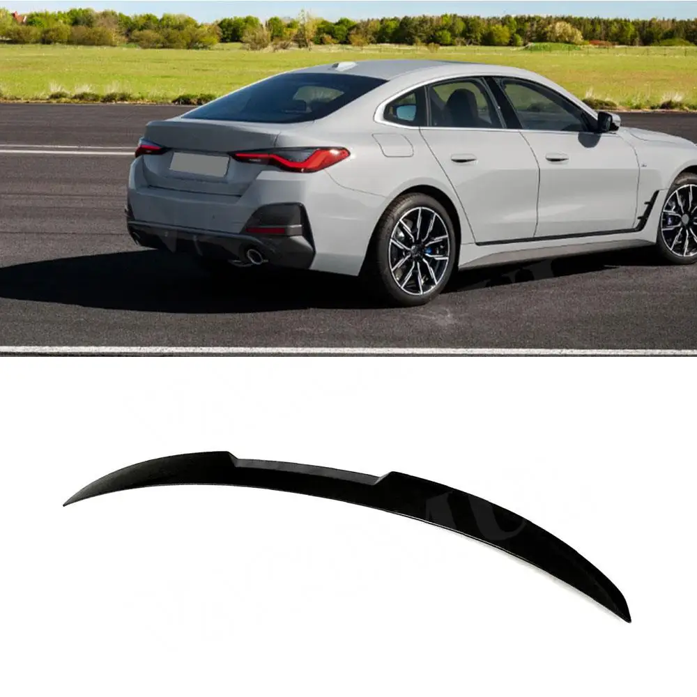 

ABS Car Boot Spoiler Rear Trunk Duck Spoiler Wing for BMW 4 Series G26 425i 430i M Sport Sedan 2021 + Bodykits Accessories