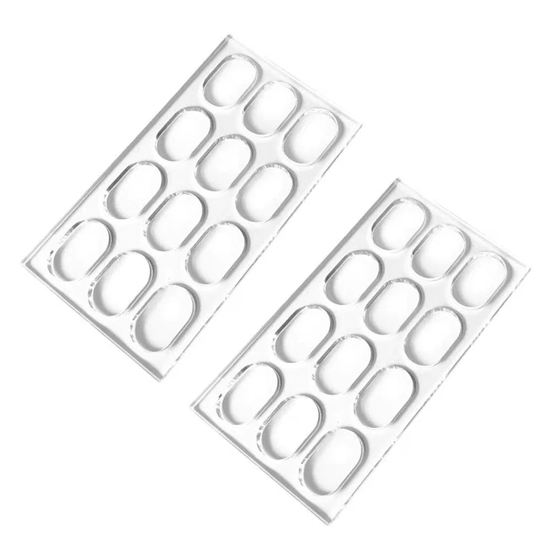 

2X Dacquoise Cake Mold Acrylic Cookie Mould Makaron Dessert Bakery Japan DIY Baking Tool