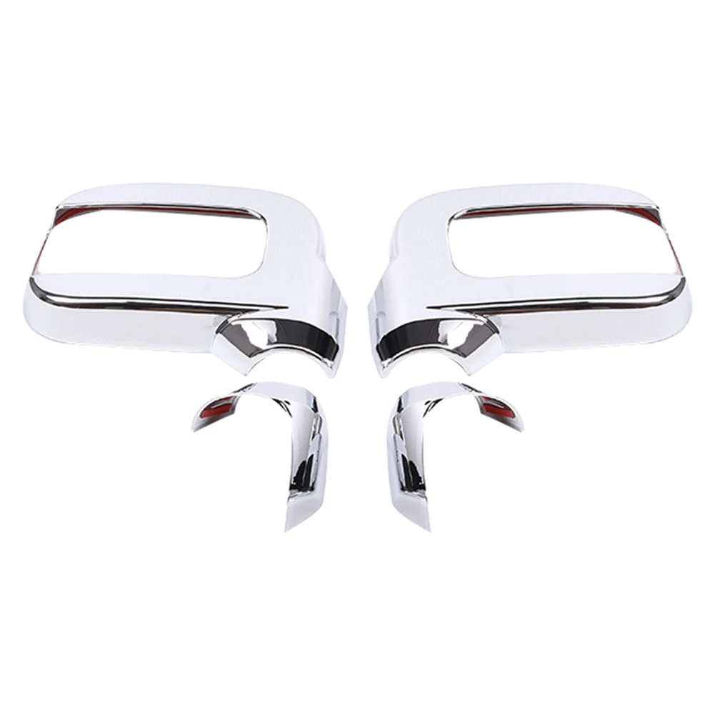 

Car Side Rearview Mirror Covers Cap Trim for Hummer H2 2003-2009 Exterior Accessories ,ABS Silver