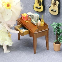 beautiful small cute paintable miniature book desk model kids gift 112 dollhouse furniture 112 dollhouse furniture