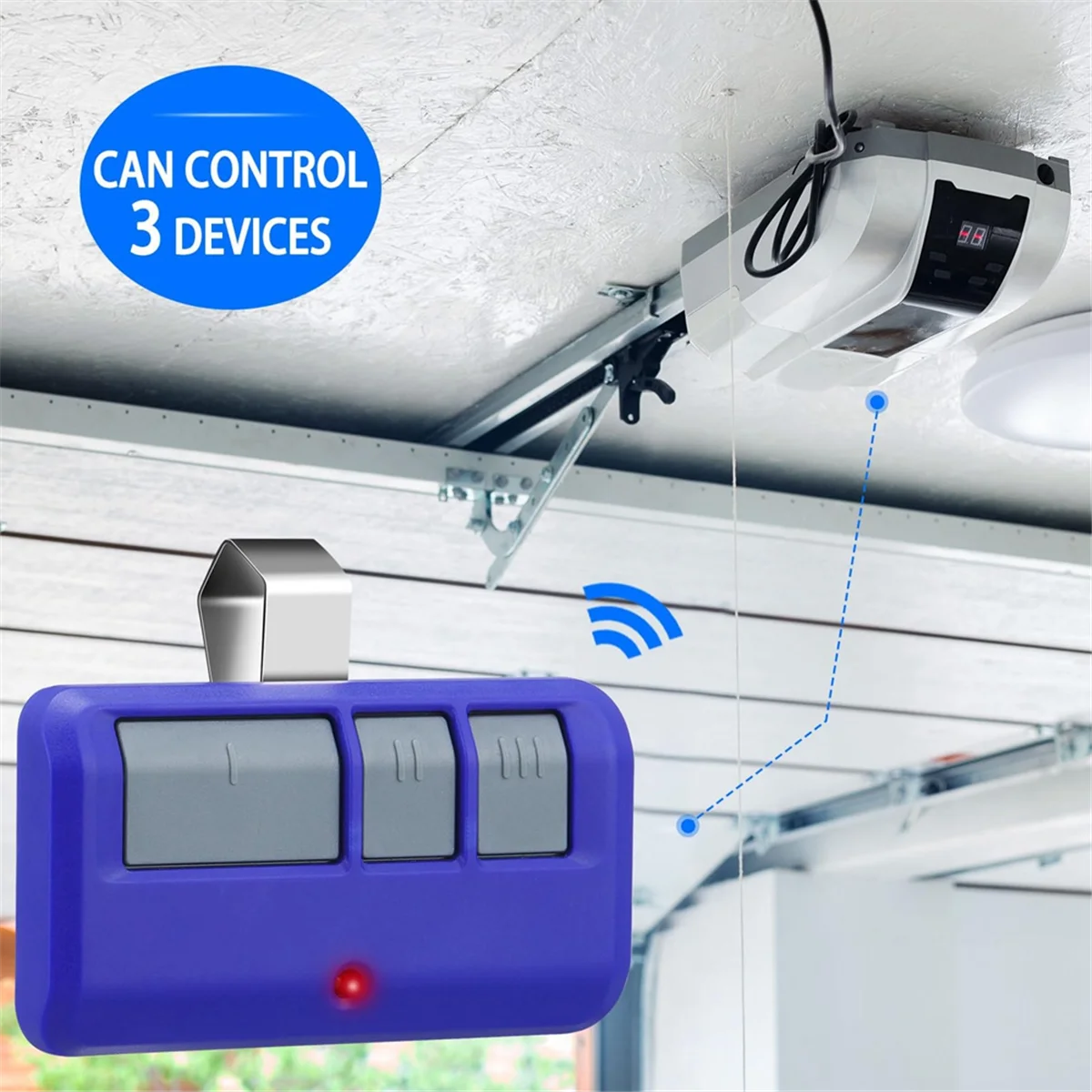 Универсальный пульт для открывания Гаражных дверей 3 кнопки 893LM