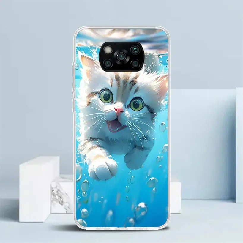 Чехол для телефона Xiaomi Poco X6 X5 X4 X3 Nfc F6 F5 Pro F4 Gt F3 F2 F1 M5S M4 M3 M2