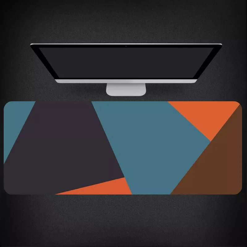 

Polygon Gaming Mouse Pad Cool Large 80x30cm Gaming MousePad Gamer Durable Non-Skid Keyboard pad Office Laptop Notebook Desk Mat