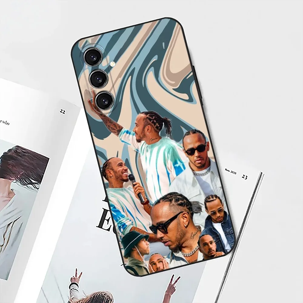 Чехол для телефона L-Lewis H-HamiltonS-S F1 44 Samsung S25 S24 S21 S22 S23 S30 Ultra S20 Plus Fe Lite Note 10 черных