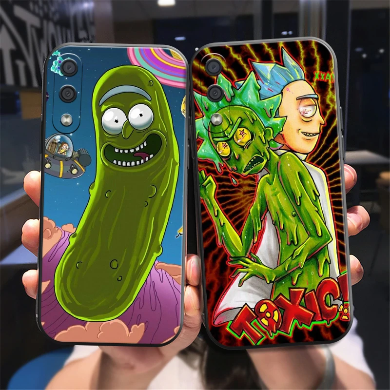 

Funny Carton Rick And Morty US Phone Case For Samsung Galaxy M11 M12 M10 M20 M22 M30 M30S M31 M31S M32 M51 M52 5G Funda Cover