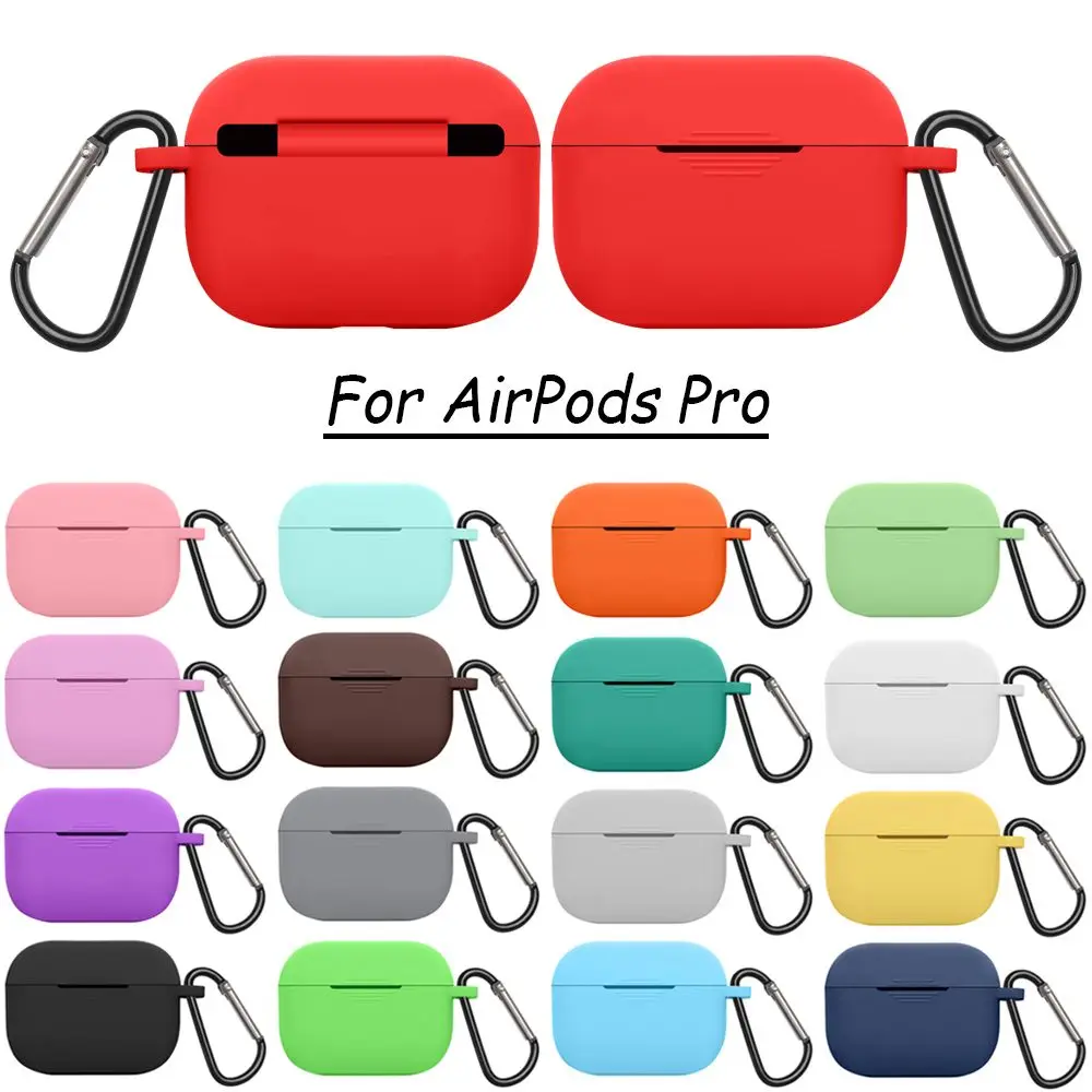 

Ultrathin Soft Silicone Cover For Apple Airpods Pro Wireless Bluetooth Headset Protective Case Shockproof Bag