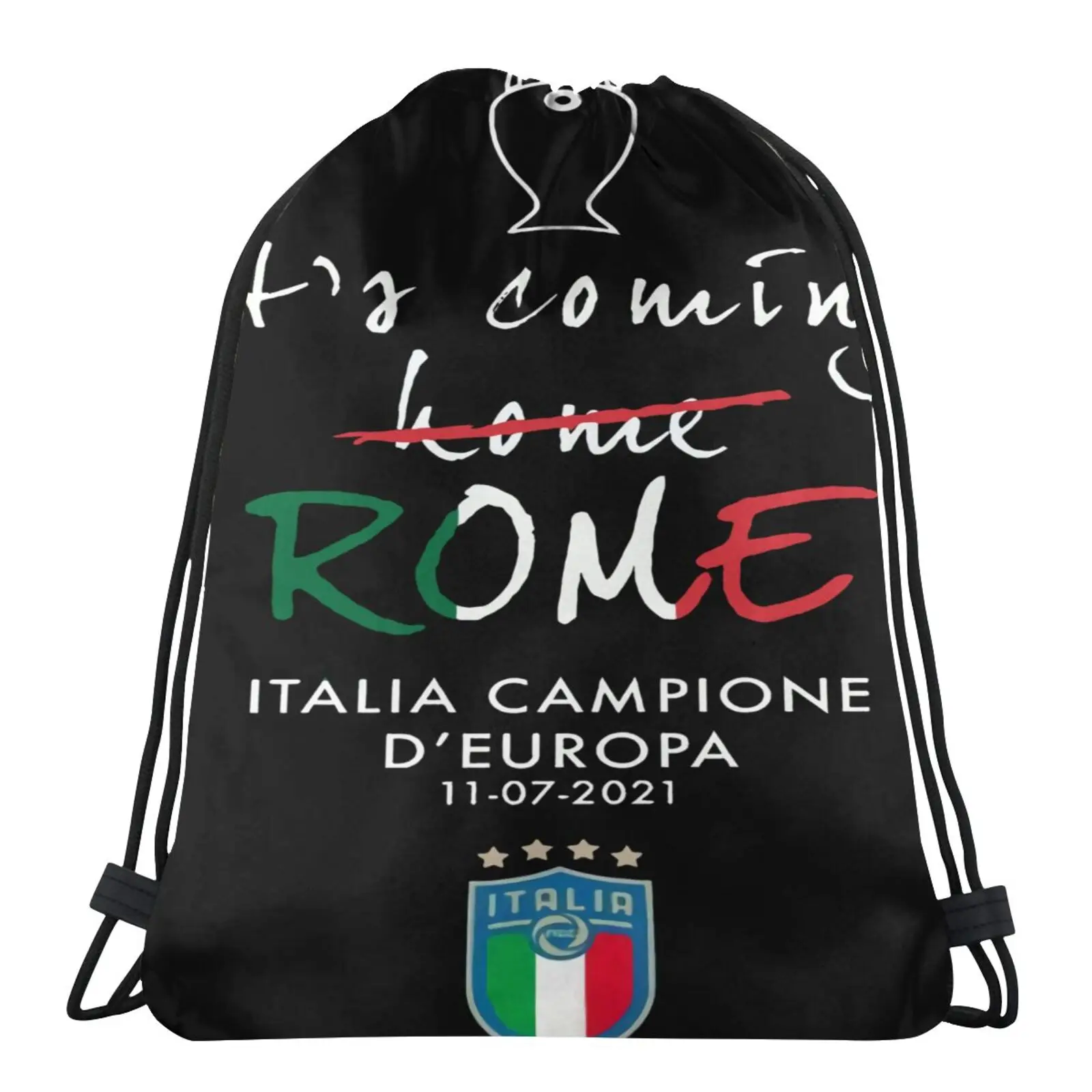 

E Maglia Its Coming Rome Bags For Men Organza Bags Packing Bags Screen Bag Custom Bags With Logo Drawstring Backpack Pouch Bag