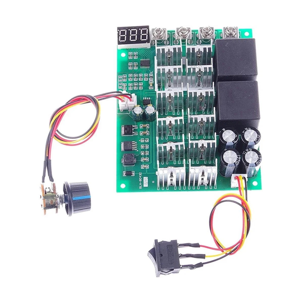 Цифровой дисплей DC10-55V 60A реверсивный модуль 0-100% регулируемый двигатель