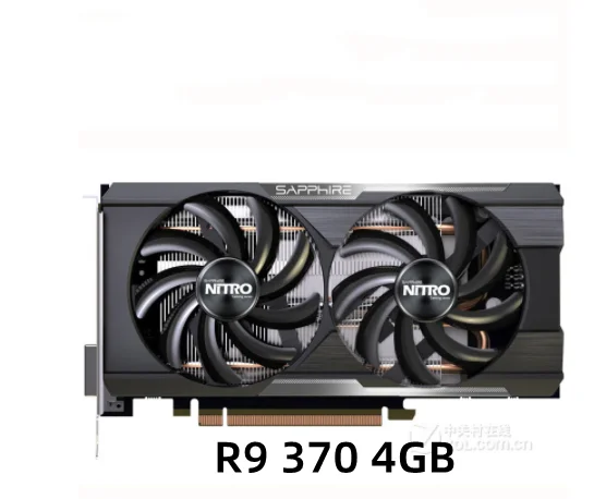 

Видеокарта SAPPHIRE R9 370 4 Гб GPU AMD Radeon R7 370X R9 370 R7 370X, графические карты, экран для видеоигр, настольный ПК, компьютер PCI-E