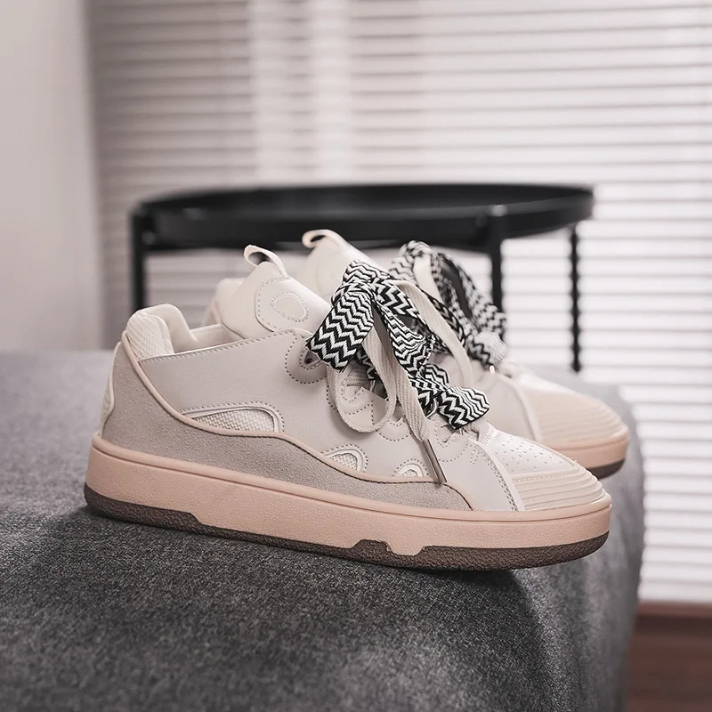 Small white shoes female spring flat bottom net red students sports casual shoes ins tide brand shoes boys