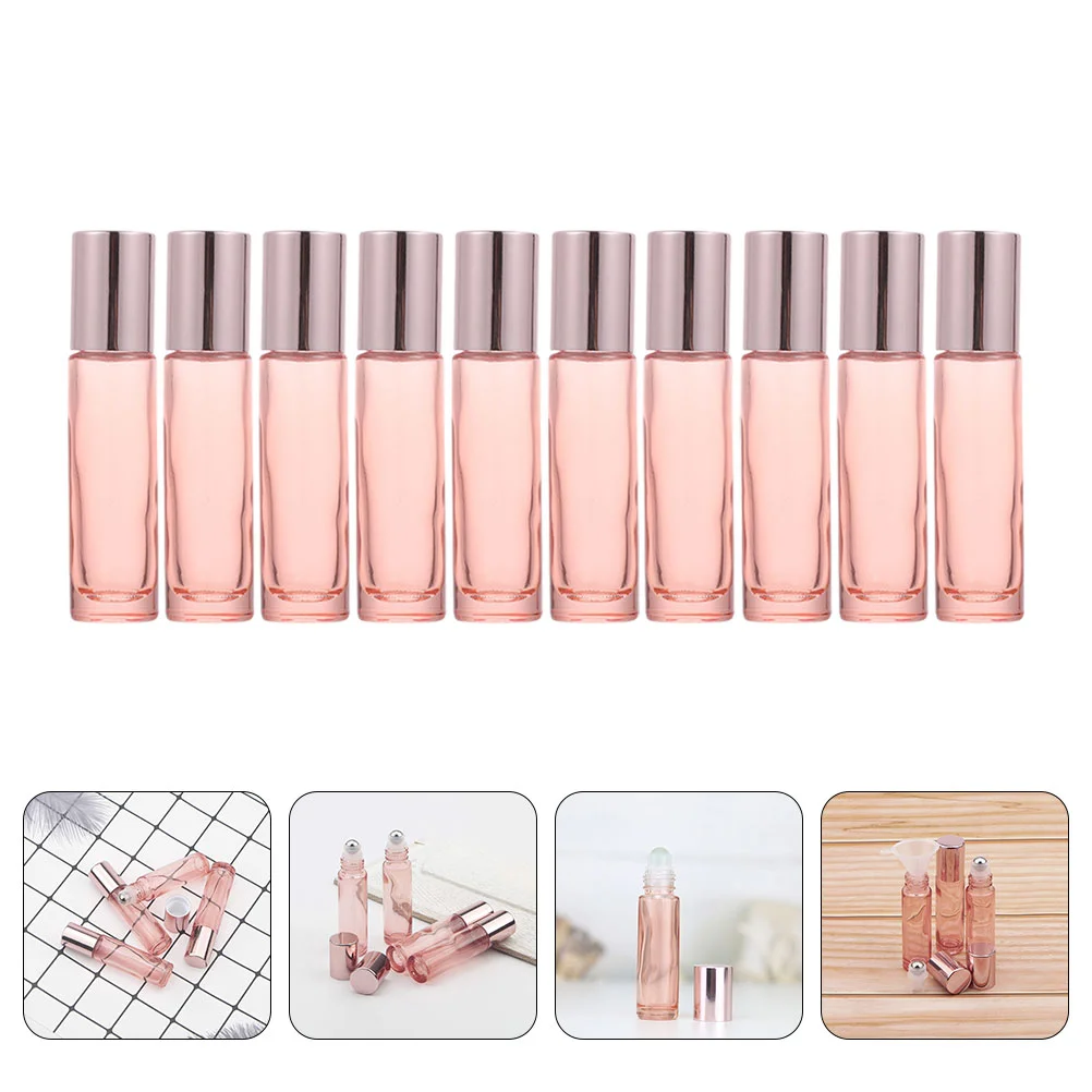 10pcs Travel Size Essential Oils Liquid Storage Bottles Travel Containers Perfumes Containers