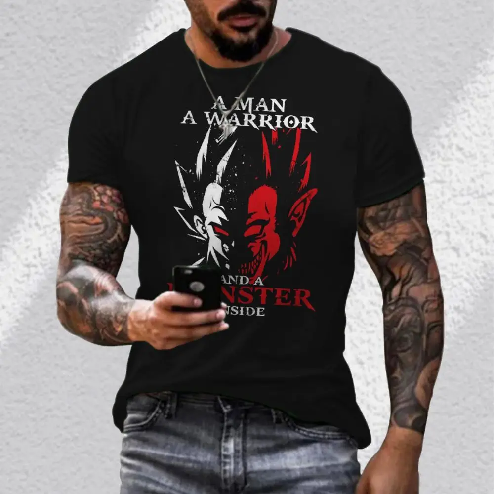 

Goku Party Children's T-shirts Men's Oversized T Shirt Vegeta Streetwear New 110-6XL Couple Summer Hot Sale Leisure Anime 2022