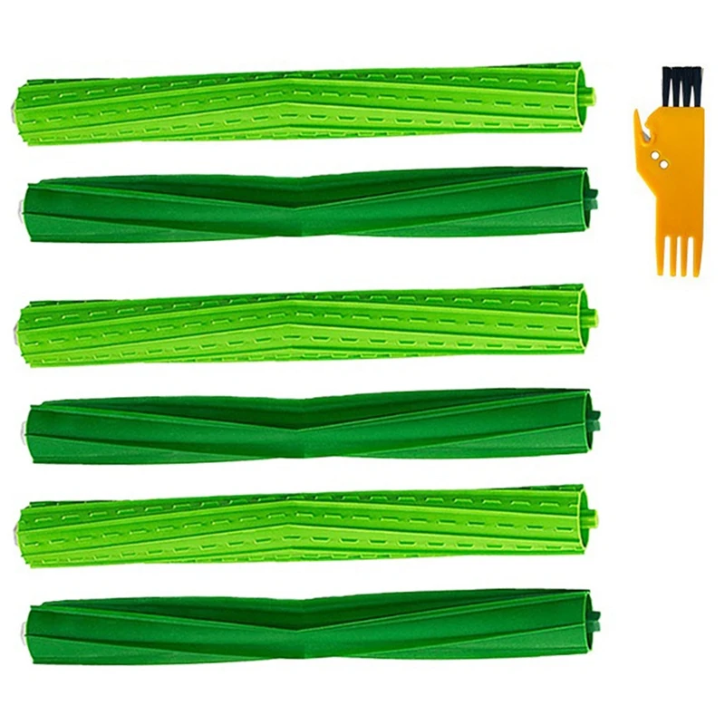 

Dual Multi-Surface Rubber Brush Roller Brush For Irobot Roomba S9 / S9+ Plus 9150 9550 Robot Vacuum Cleaner Replacement