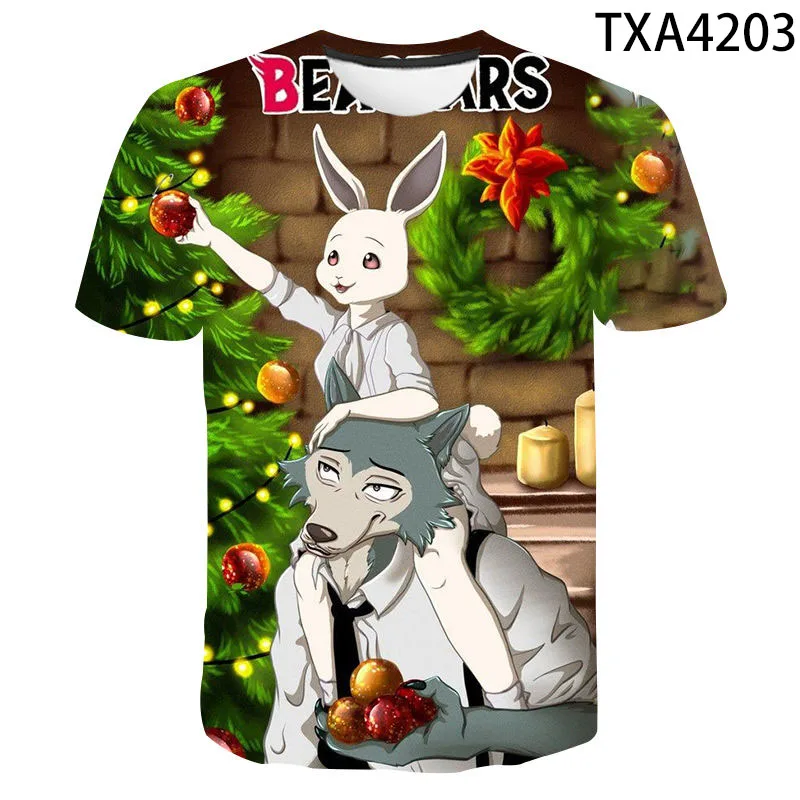 

Summer Children's 3D Short Sleeve Casual T-shirt Animal Tiger and Wolf Printed Boys and Girls' T-shirt Children's Fashion Childr