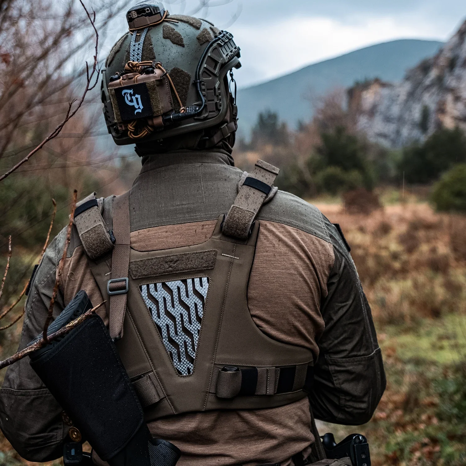 Фото Нагрудный жилет-крепление PSIGEAR MPCSChest Rig Harness PM12313 №1