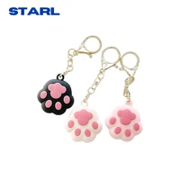 cute cat case for apple airtag air tag airtags protective sleeve cover cases soft liquid silicone kids cartoon keys ring keyring