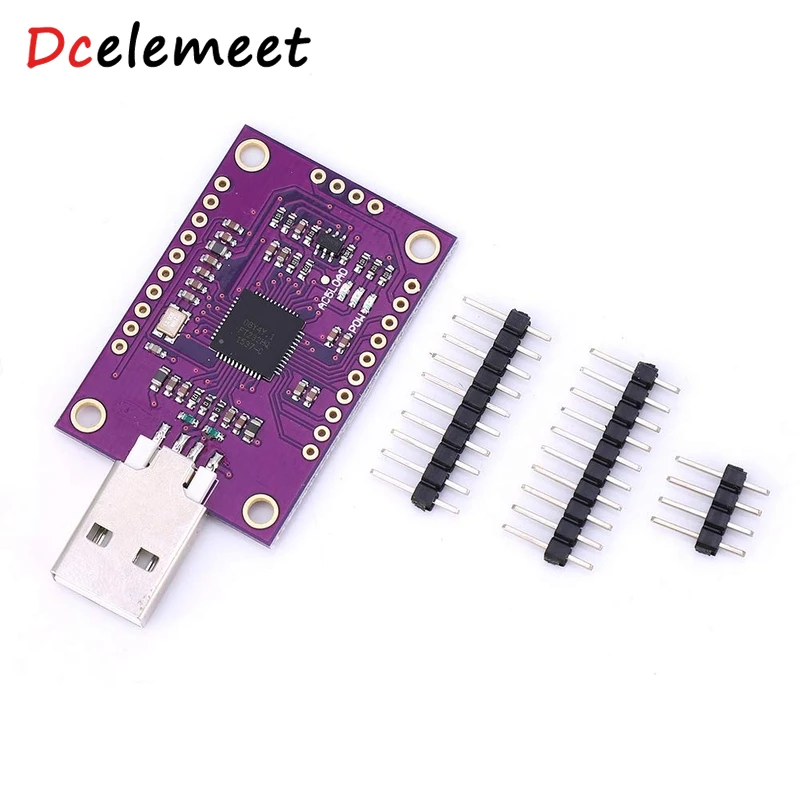 

Adjustable Stable CJMCU FT232H USB to JTAG UART FIFO SPI I2C Module High Speed Multifunction FT232H Serial Port Module