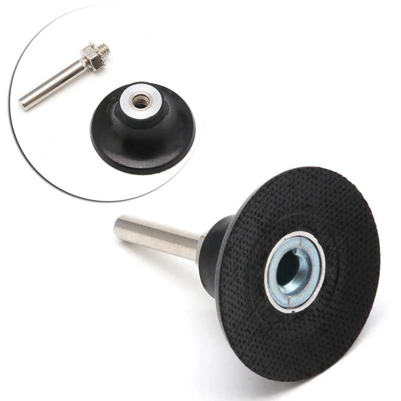 

2" Sanding Discs Holder & 1/4'' Shank For Rotary Roloc Discs Pad New